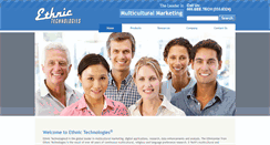 Desktop Screenshot of ethnictechnologies.com